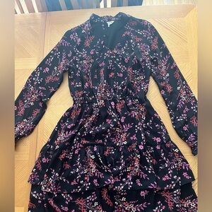 Nanette Lepore ruffle dress with adorable pattern